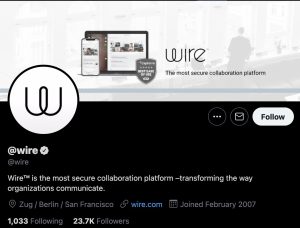 wire secure messaging app